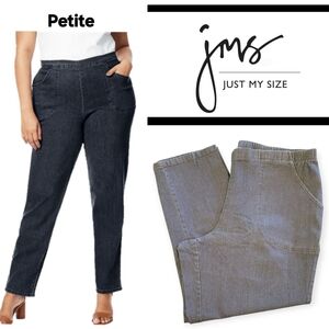 Just My Size Women's Gray Jeans Size 2X (18W/20W) Petite